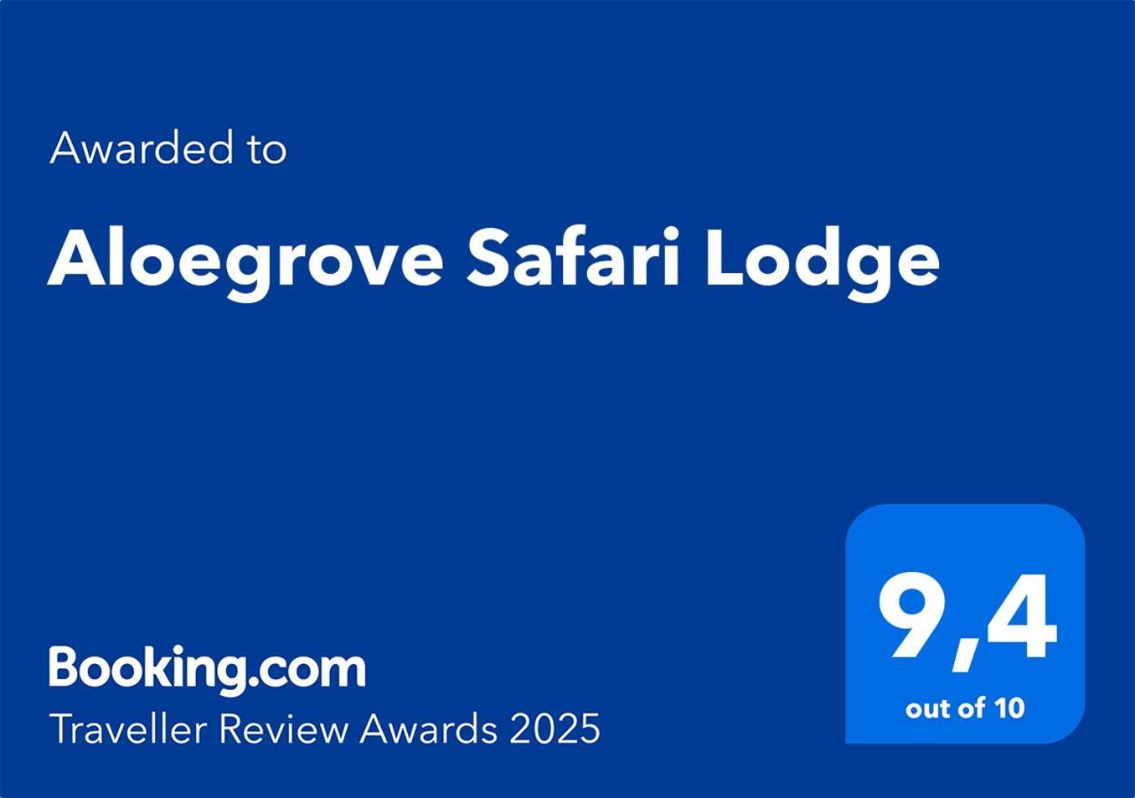 Aloegrove Safari Lodge Очиваронго Экстерьер фото